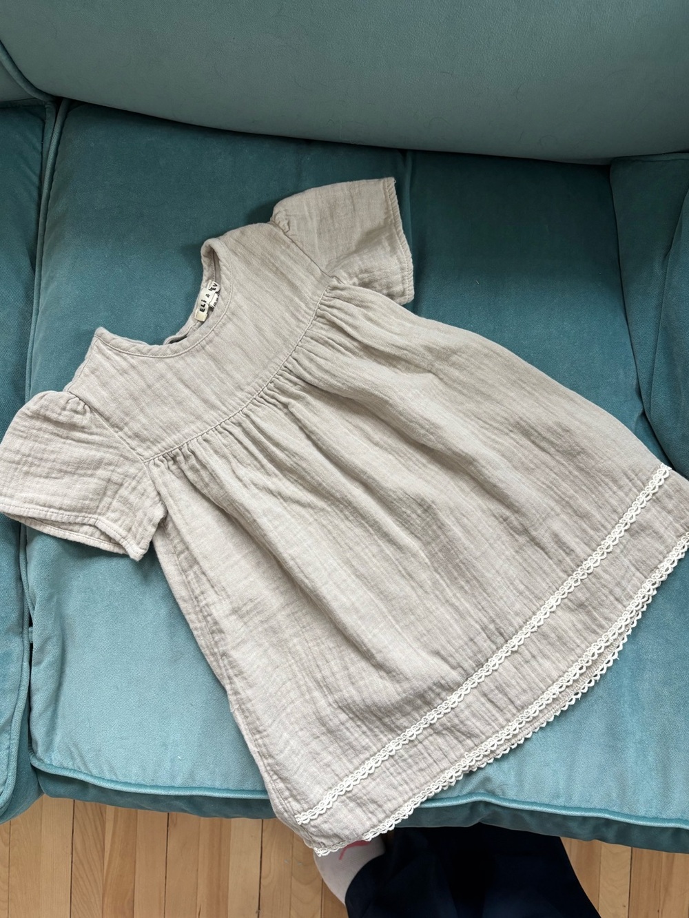 Eli and Nev Muslin Dress, 18-24 mos